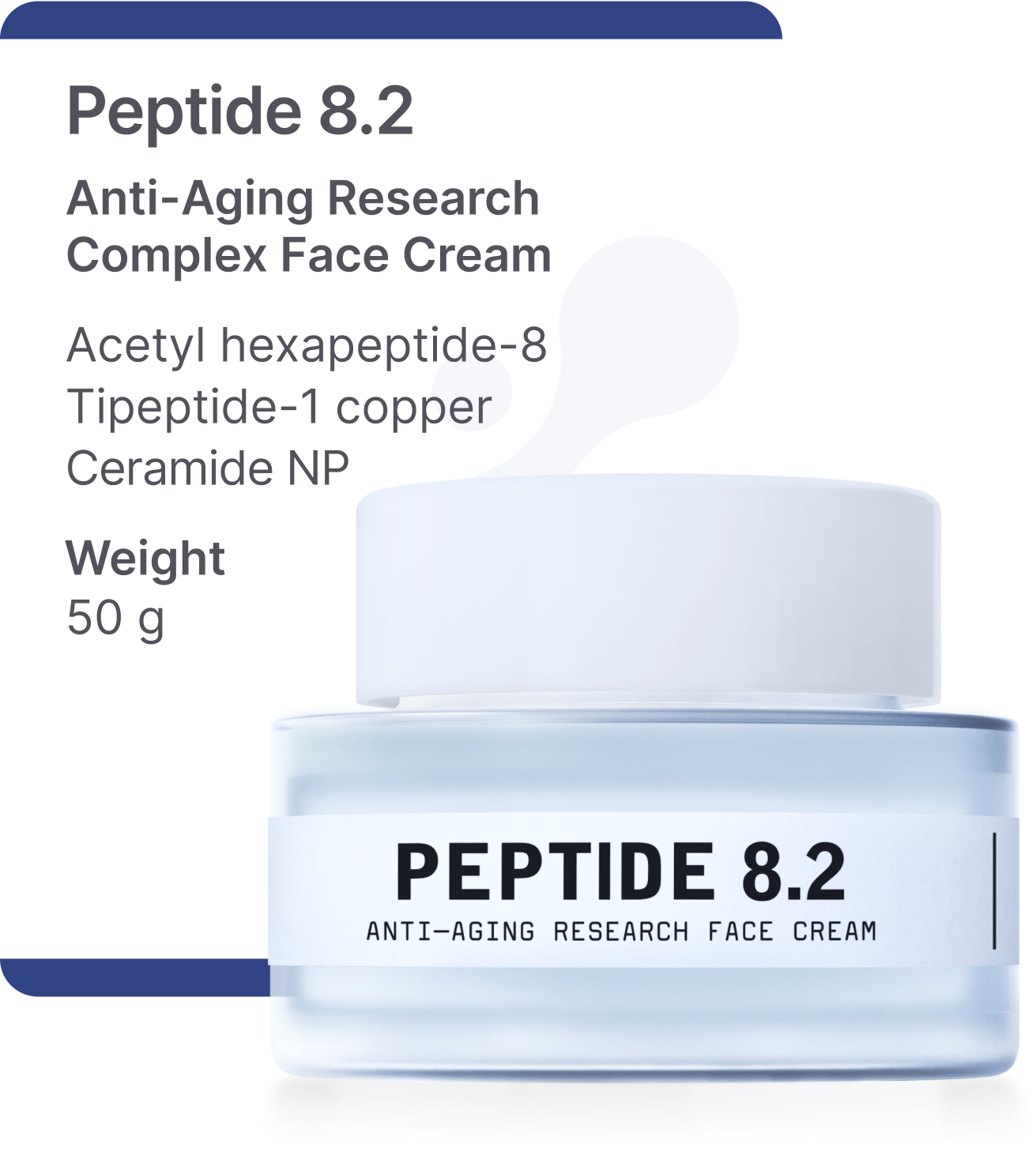 Peptide 8.2 Advanced Triple-Complex Anti-Aging Face Cream